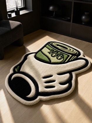 Money Hand Rug