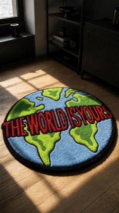 The World Is Yours Rug
